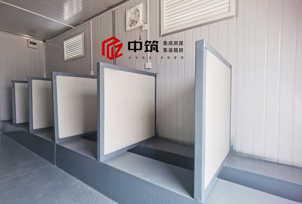濟南移動衛生間驗收完成